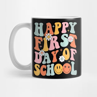 Happy First Day Of School Teachers Kids Back To School Mug